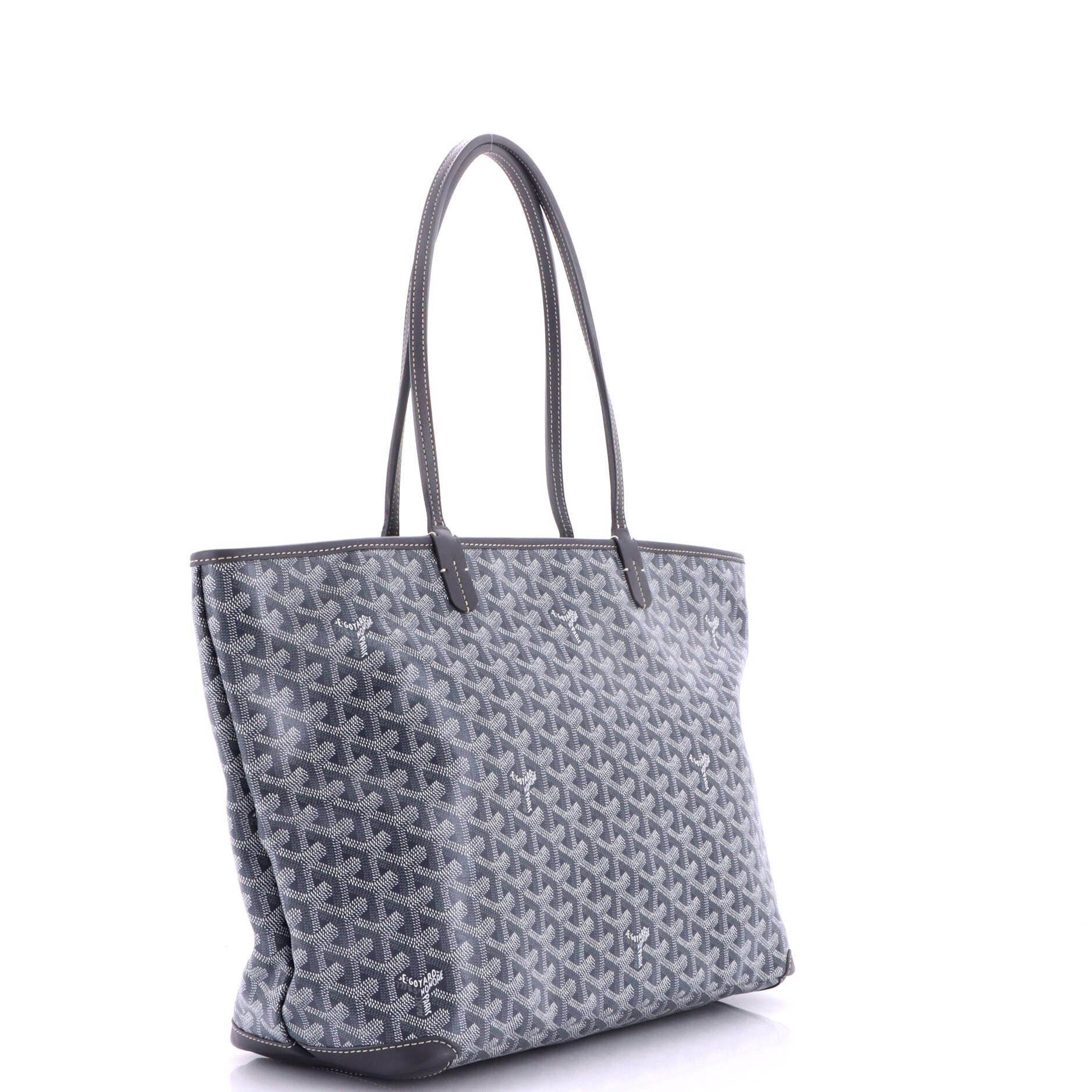 Artois Tote Coated Canvas MM, Alternate, color, Grey