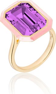 GOSHWARA Queen Emerald Cut Ring