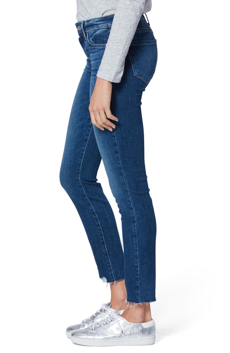 PAIGE Verdugo Rock Slide Hem Ultra Skinny Jeans, Alternate, color,