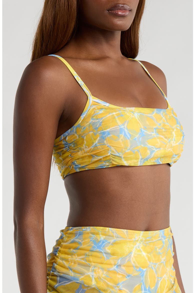 Tawnie Bikini Top, Alternate, color, YELLOW GARDENIAS