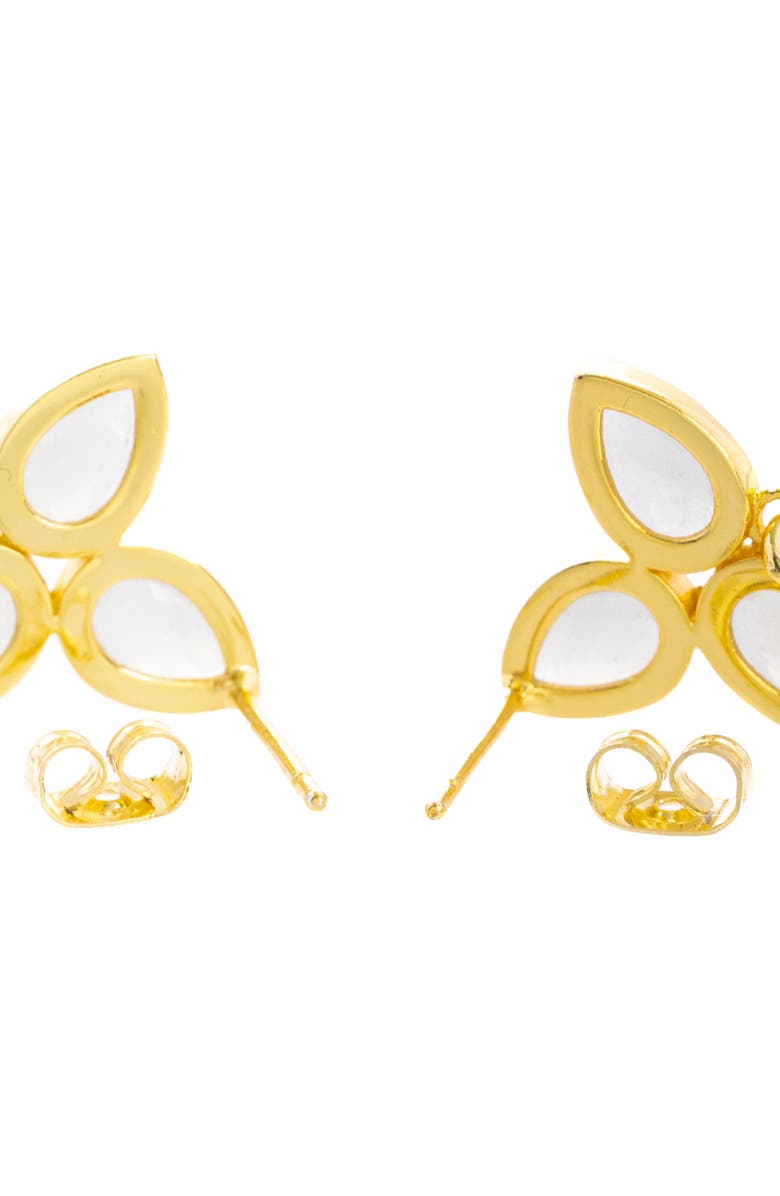 SAACHI Triple Gemstone Abstract Dangle Earrings, Alternate, color, 