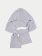 Gobi Cashmere Cashmere Rib-knit Hood