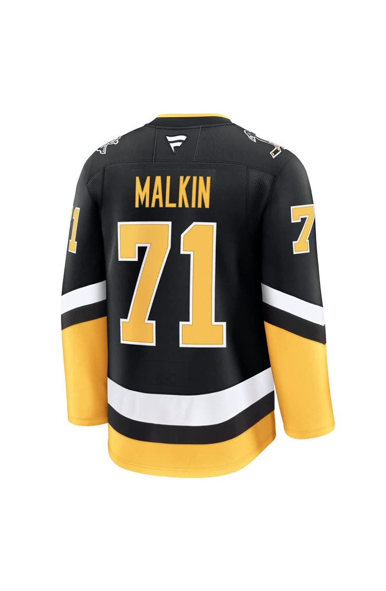 FANATICS Men's Fanatics Evgeni Malkin Black Pittsburgh Penguins Alternate Premium Jersey, Alternate, color, 