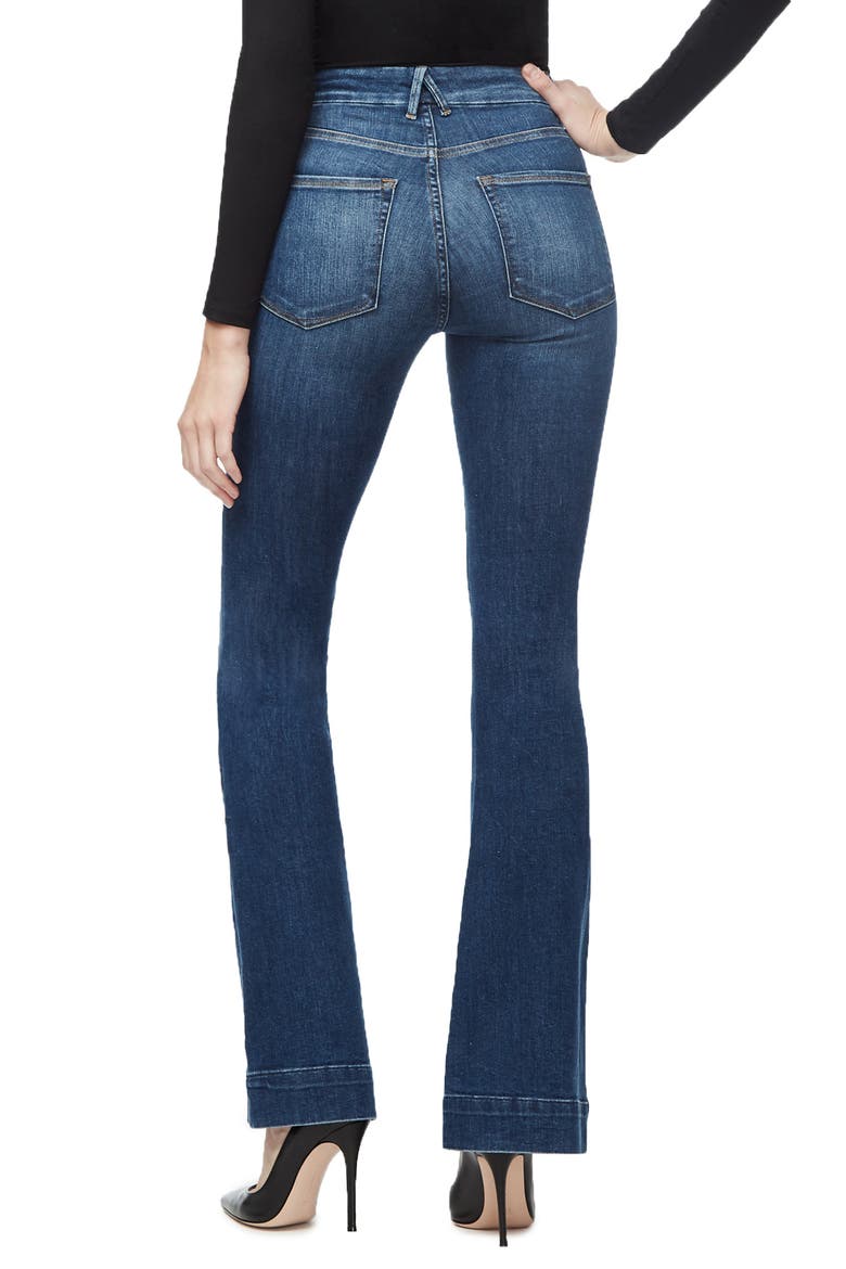 Good Flare Trouser Jeans, Alternate, color, BLUE293