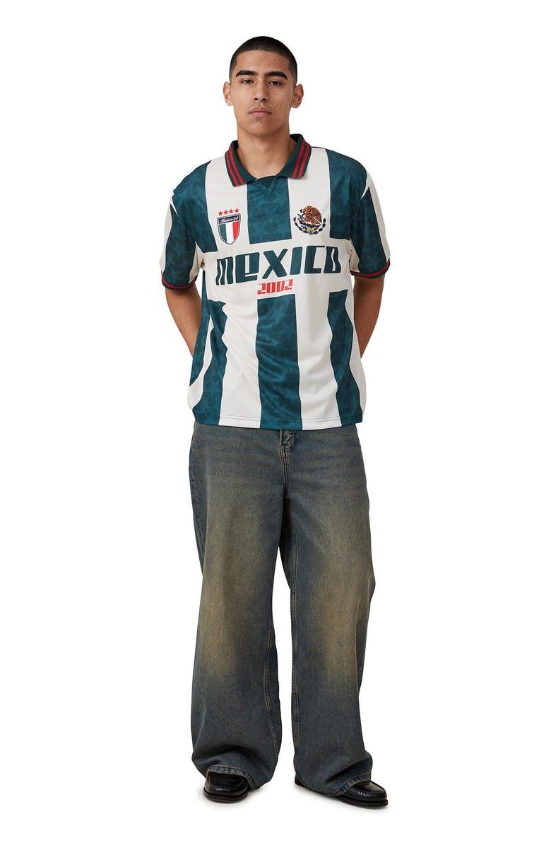 Cotton On Men's Soccer Jersey, Alternate, color, Pineneedle Green  Vintage