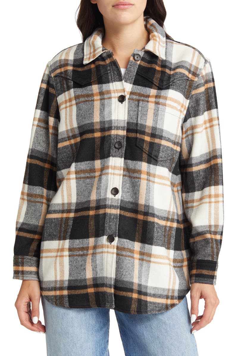 Rails Tripp Plaid Flannel Shirt Jacket, Alternate, color,