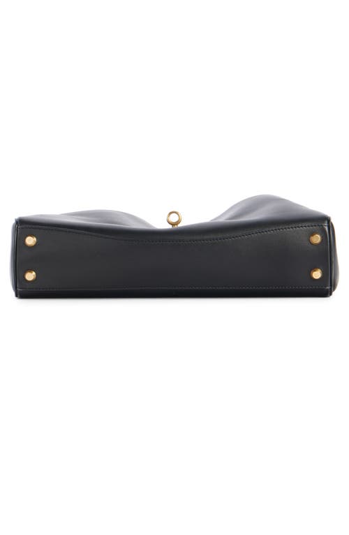 Balenciaga Rodeo Small Leather Tote Bag In 1000 Black