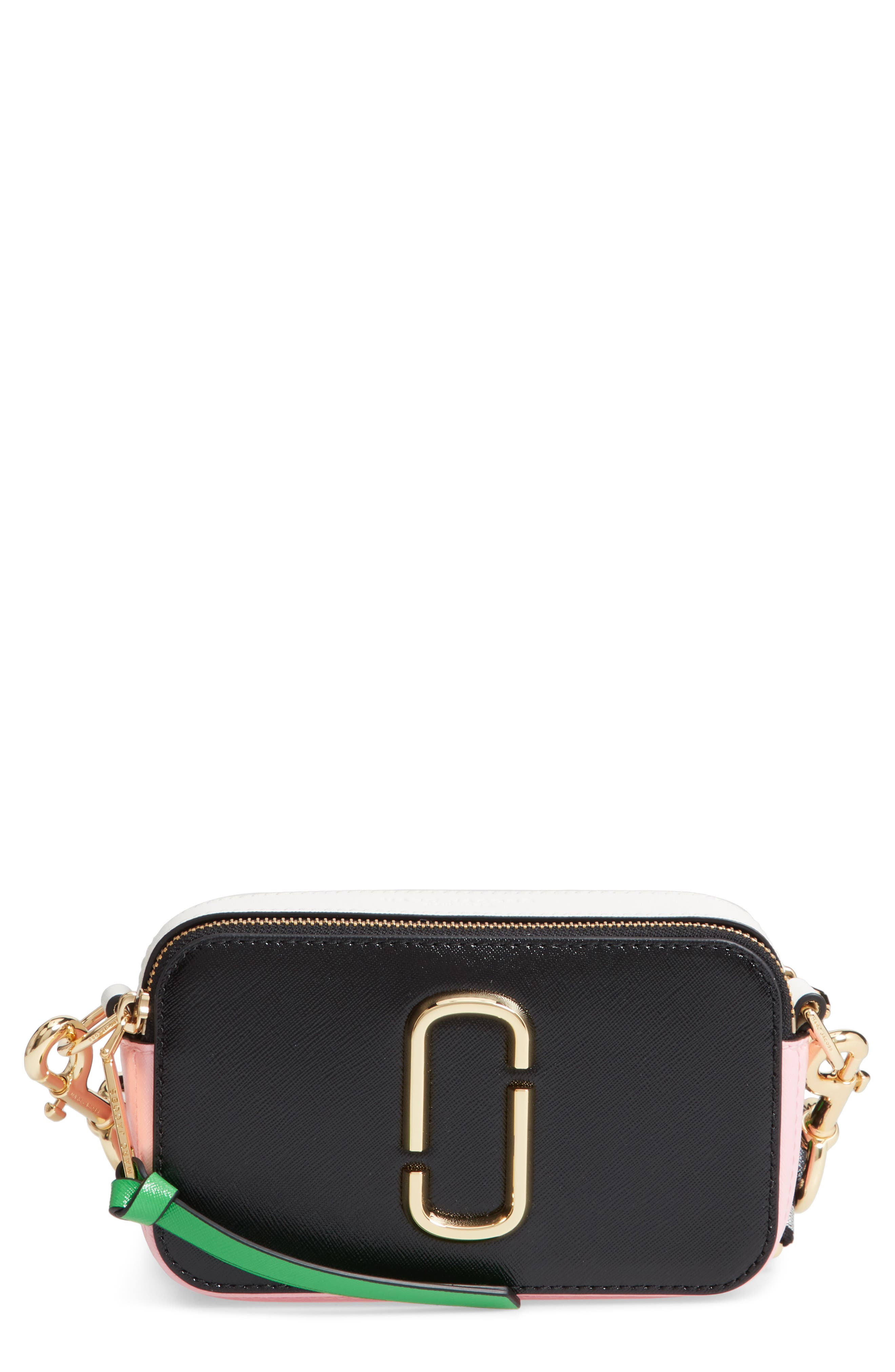 Marc Jacobs The Snapshot Bag, Main, color, Black