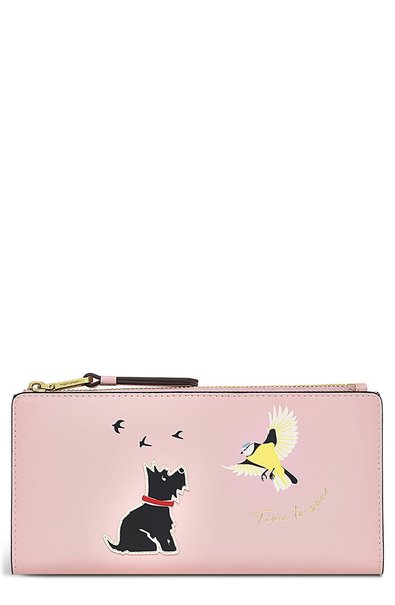 Radley Time To Soar Leather Wallet, Main, color,