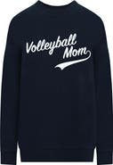 Favorite Daughter Volleyball Mom Cotton Blend Graphic Sweatshirt