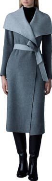 Mackage Mai Wool Long Wrap Coat