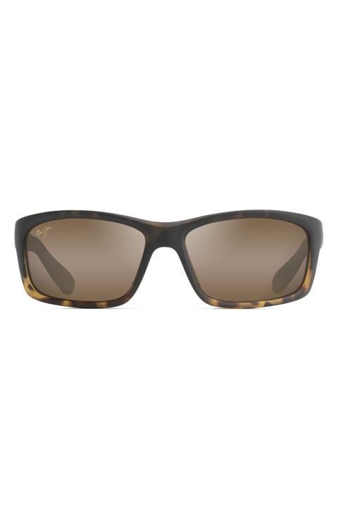 Kanaio Coast 61mm PolarizedPlus2® Rectangular Sunglasses