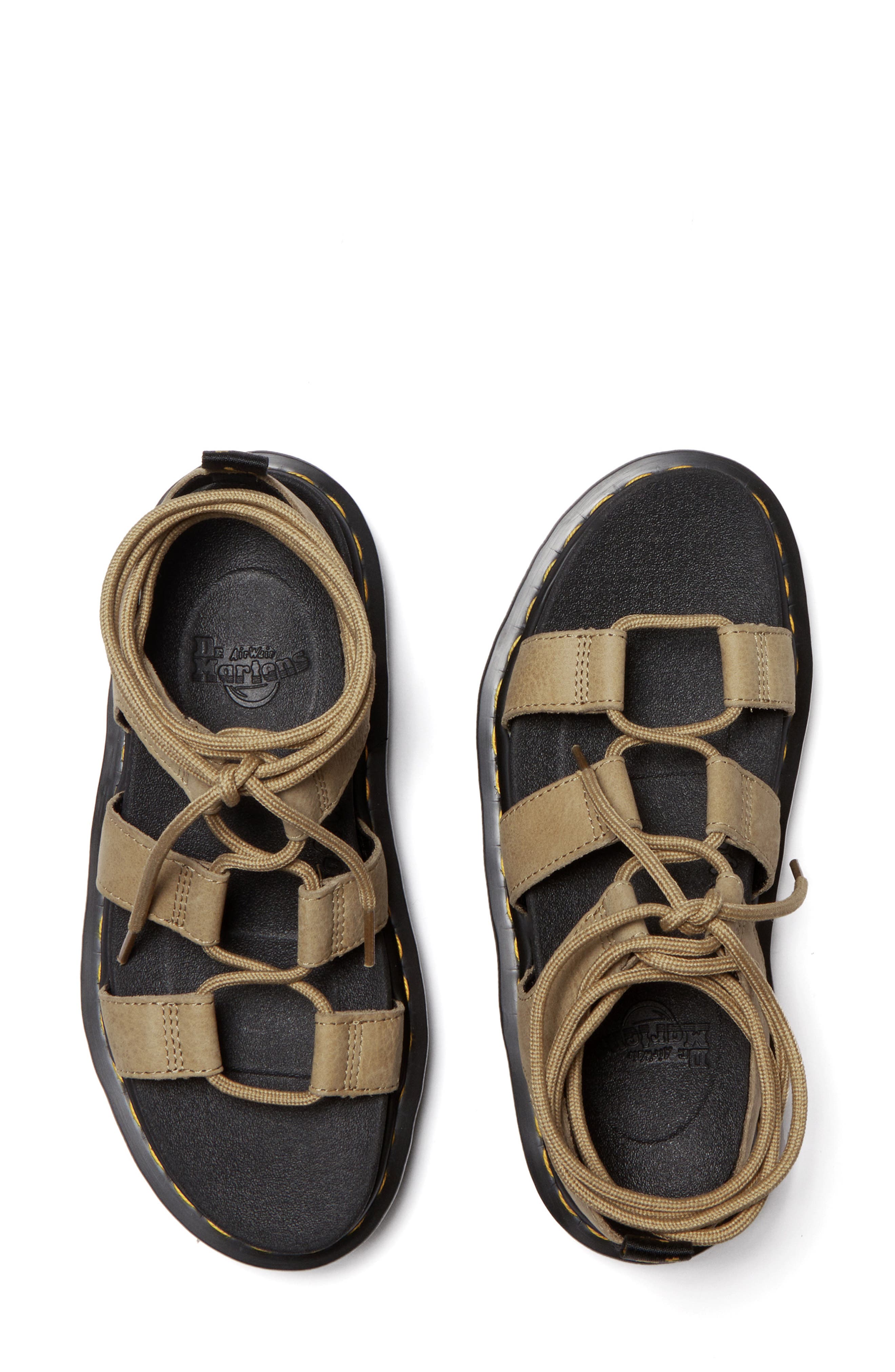 Dr. Martens Nartilla Ankle Wrap Platform Sandal, Alternate, color, 