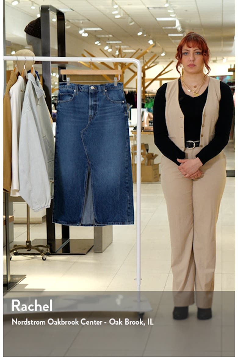 The Midaxi Denim Skirt video