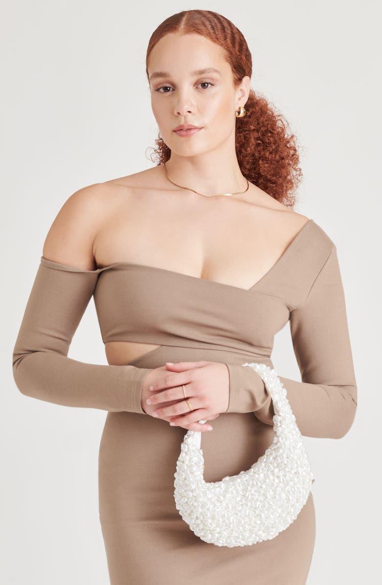 Dolce Vita Pearla Faux Pearl Shoulder Bag, Alternate, color,