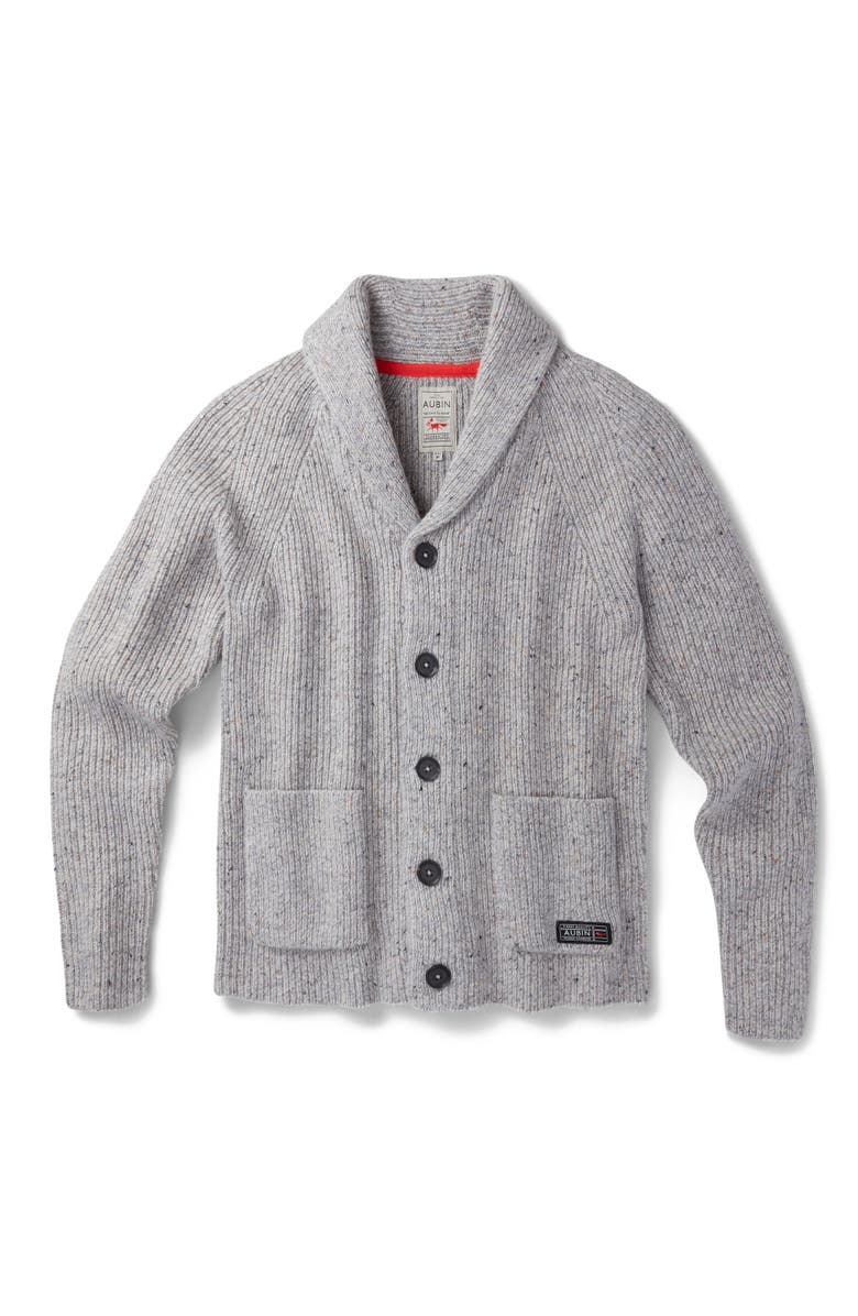 Aubin Studham Shawl Collar Cardigan, Alternate, color, 