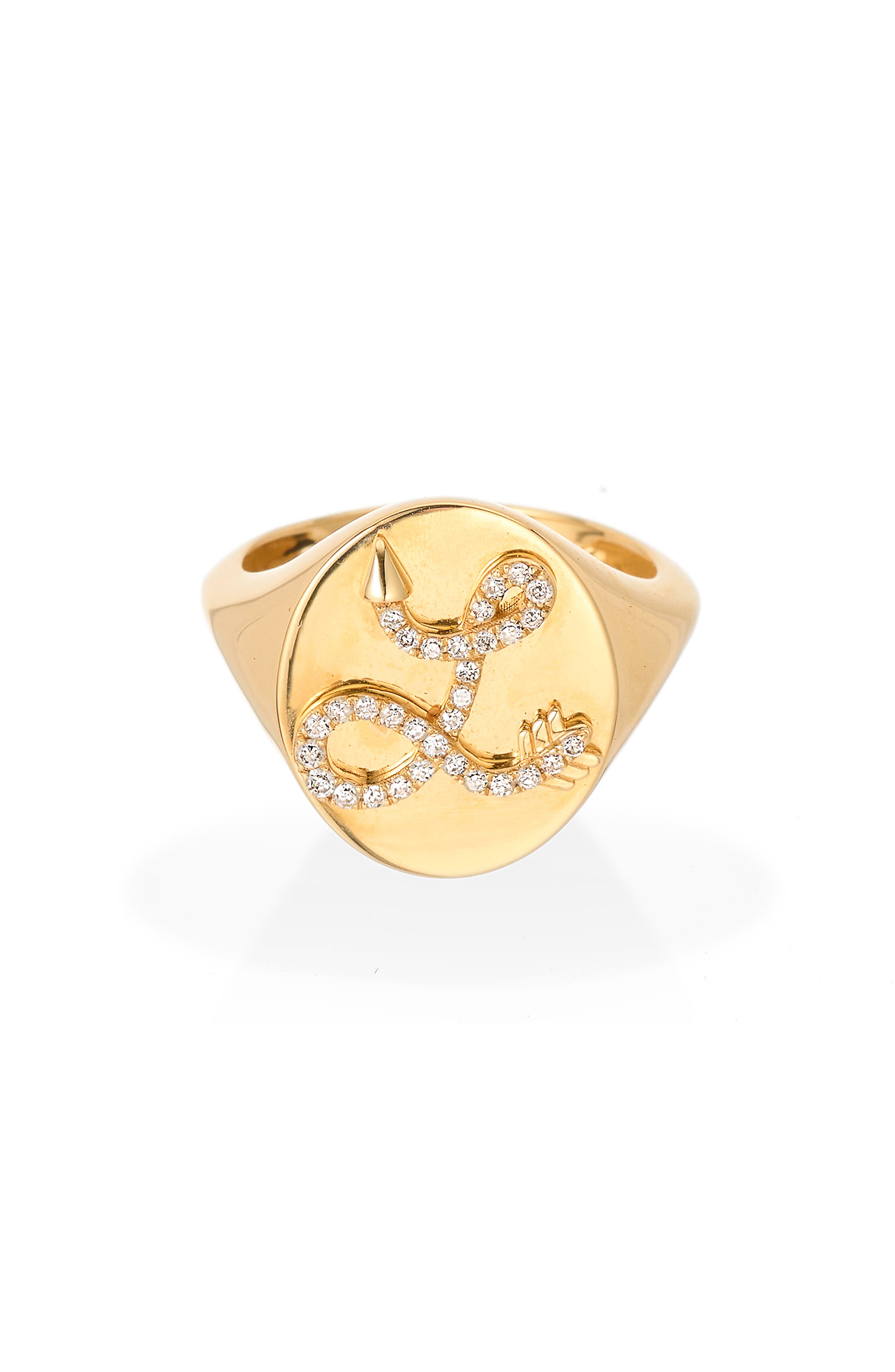 14K YELLOW GOLD-L