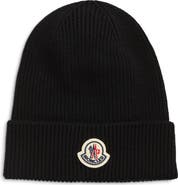 Moncler Virgin Wool Rib Beanie