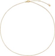 Monica Vinader Slim Rolo Chain Necklace