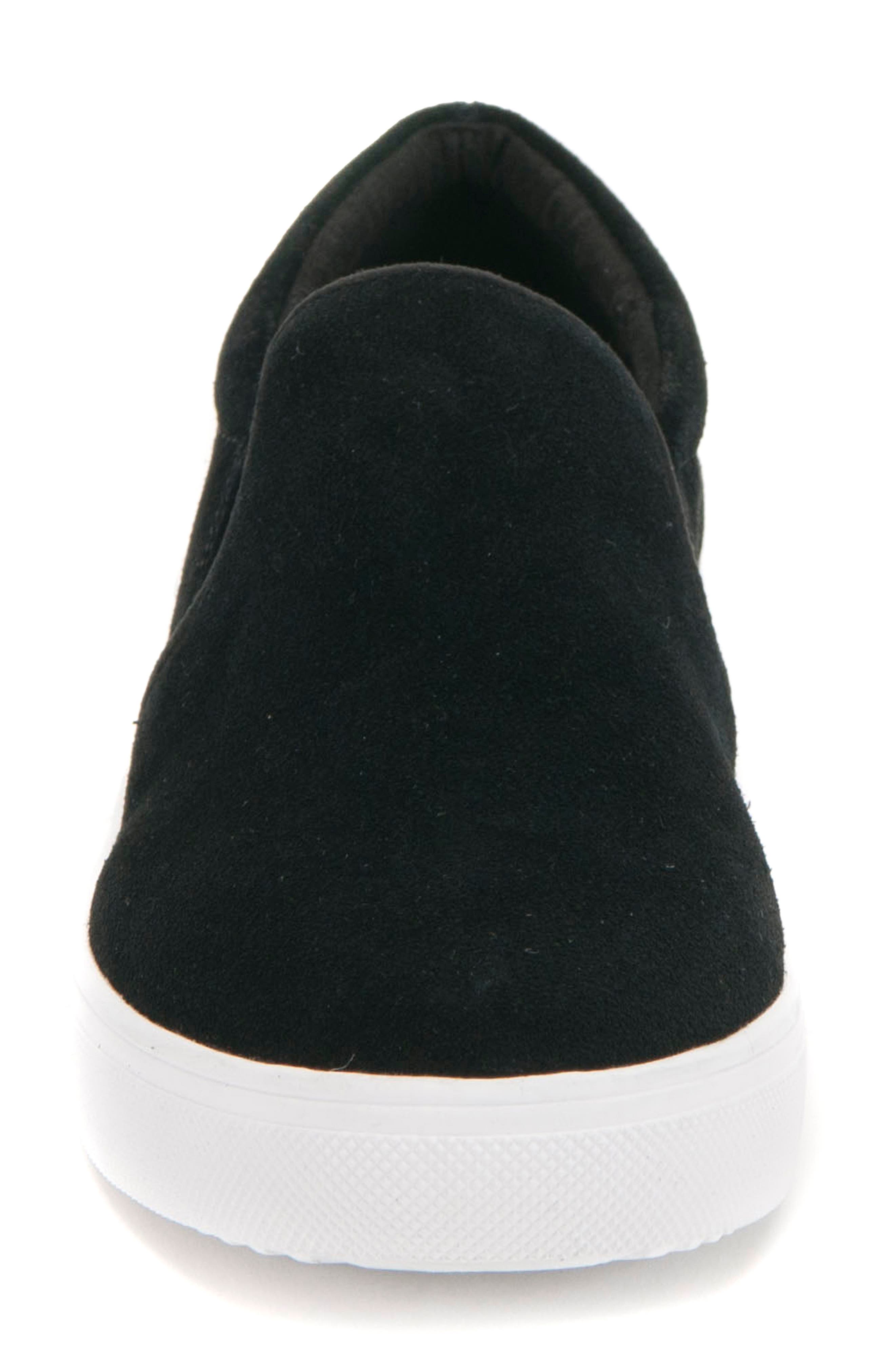 Gracie 2.0 Waterproof Slip-On Sneaker, Alternate, color, BLACK SUEDE