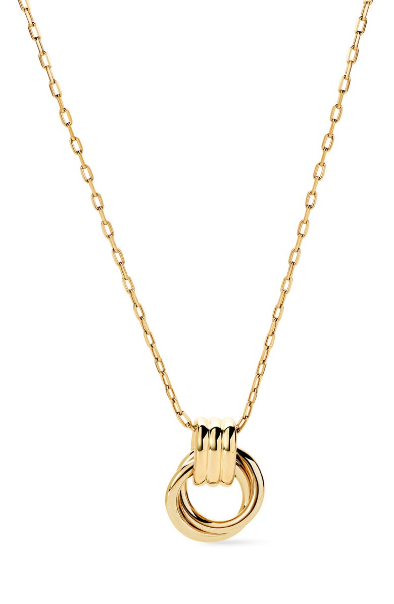 Ana Luisa Palmer Statement Necklace, Main, color, Gold