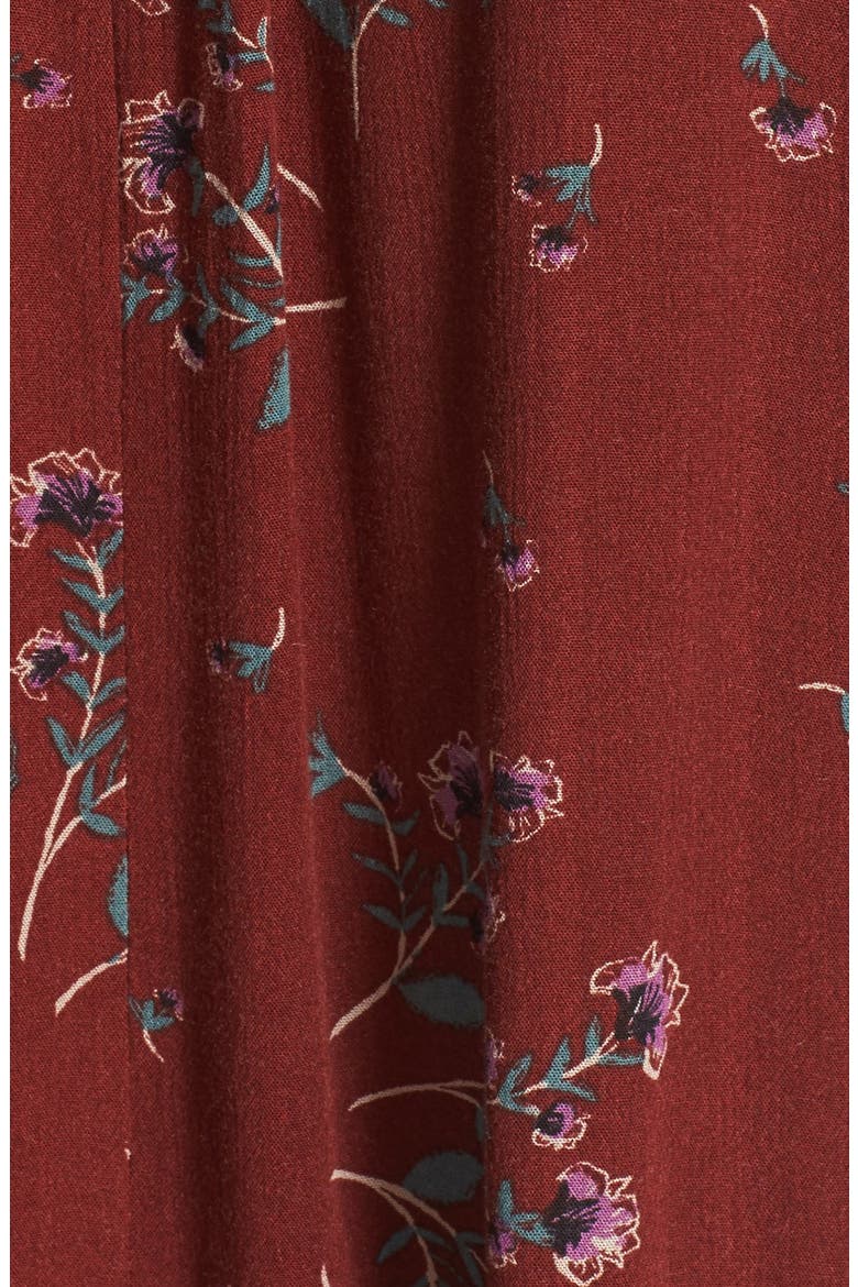 'Tree Swing' Sleeveless Tunic, Alternate, color, CRIMSON