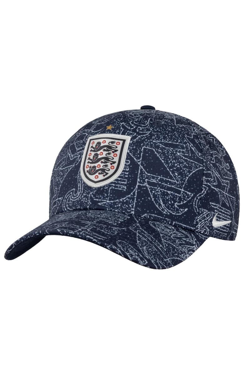 Nike Men's Nike Navy England National Team Rise Adjustable Hat, Main, color, Navy