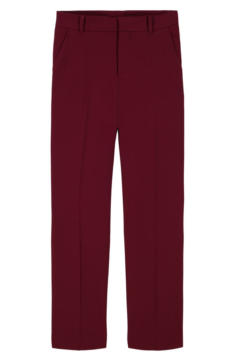 Tommy Hilfiger Kids' Flex Stretch Twill Performance Dress Pants, Main, color, Zinfandel