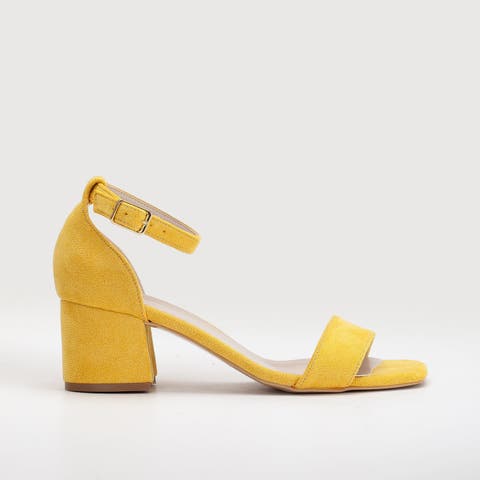 Small yellow orders heels