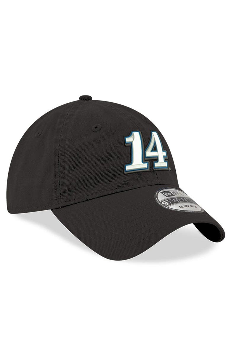 Men's New Era Black Chase Briscoe Enzyme Washed 9TWENTY Adjustable Hat, Alternate, color, Black