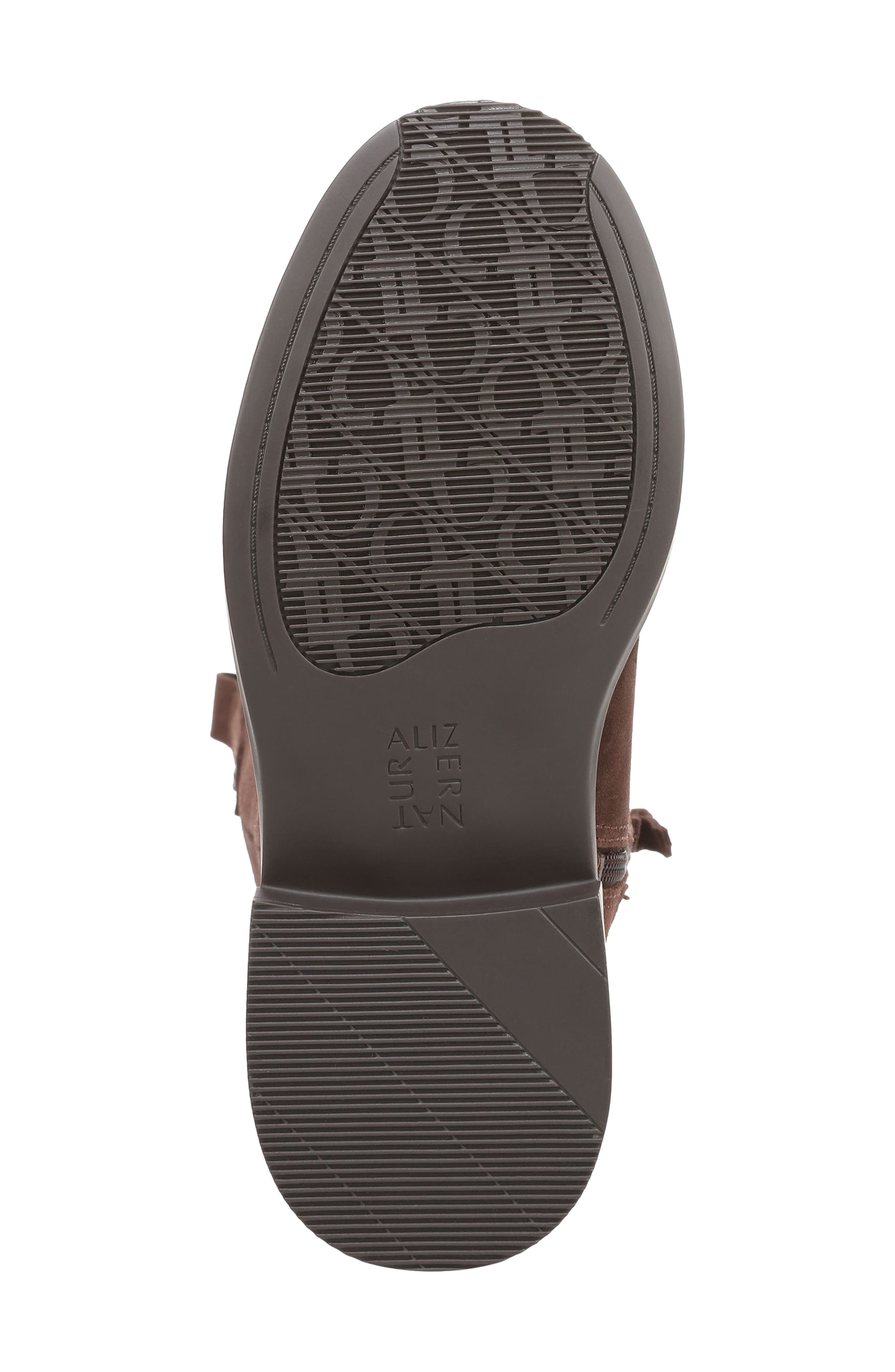 Naturalizer Ontime Knee High Boot, Alternate, color, Chocolate Bar