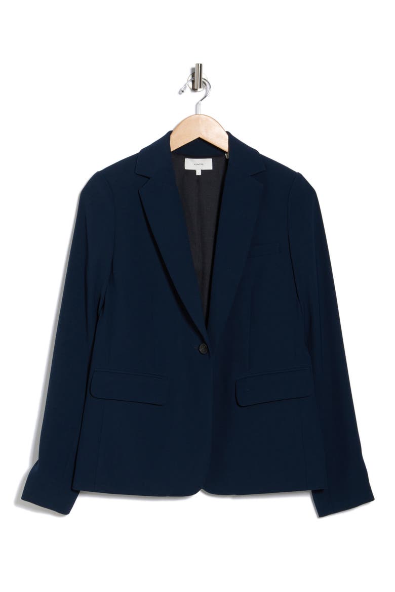 Soft Suiting Blazer, Alternate, color, COASTAL