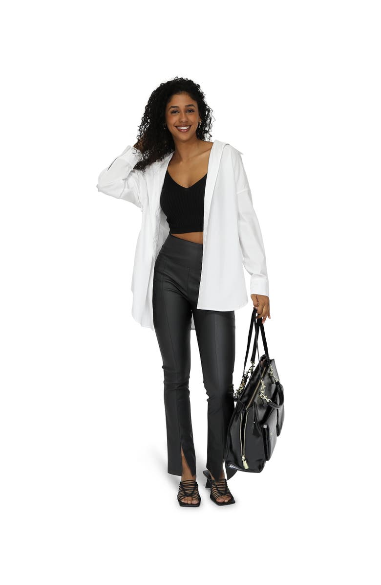 Belle & Bloom Midnight Rider Bootleg Pant, Alternate, color, Black