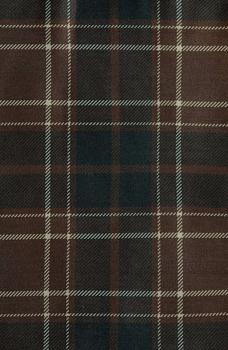 Eddie Bauer Huntley Plaid Reversible Microfiber Comforter Set, Alternate, color, Brown Check