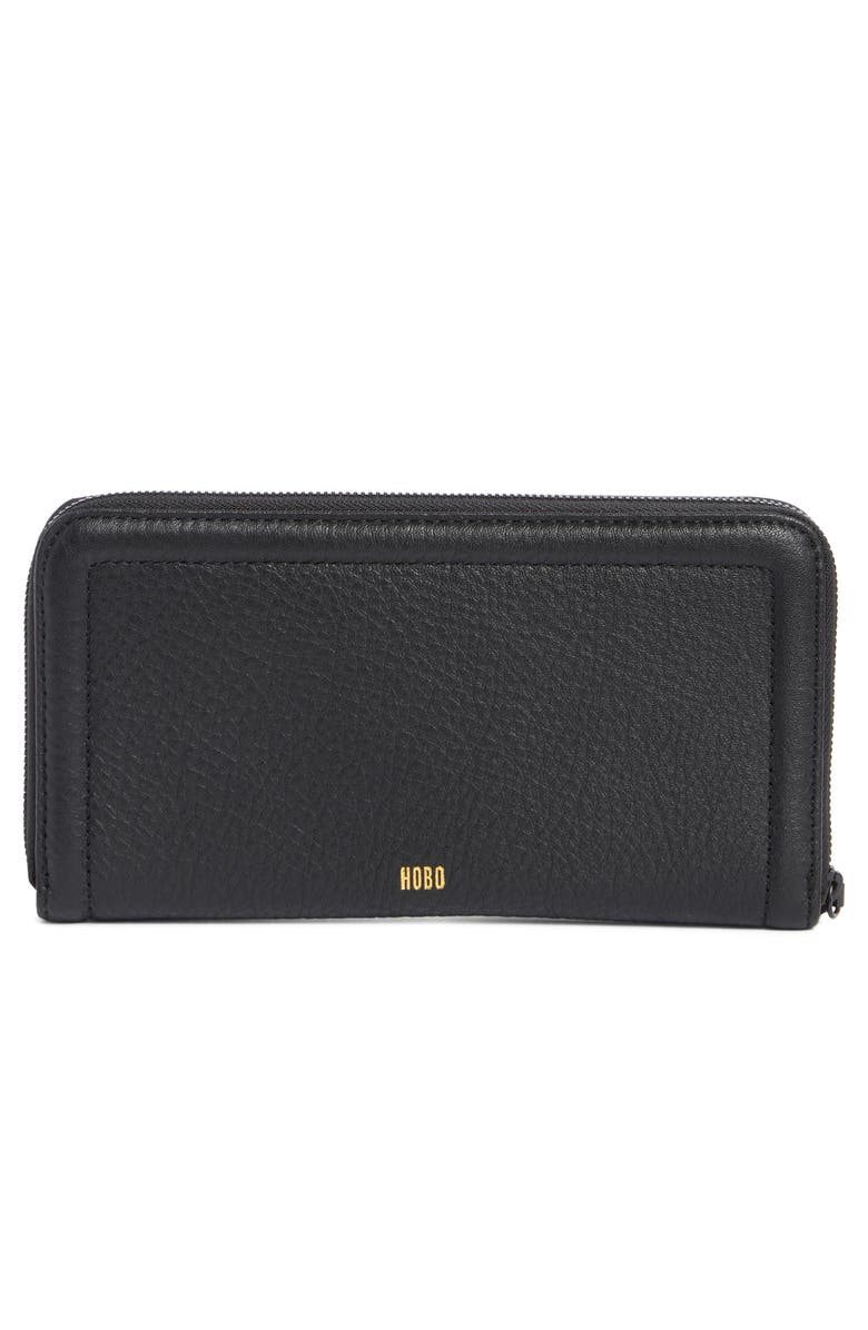 HOBO Large Nila Leather Zip Around Wallet, Alternate, color, 