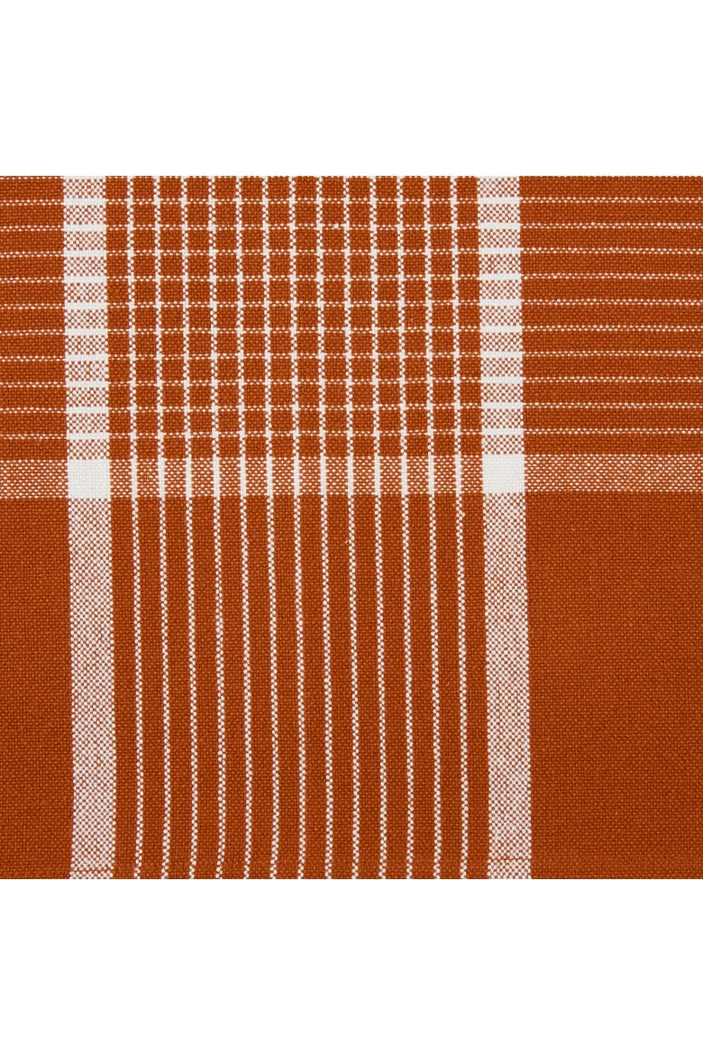 Fiesta Check Placemat Set/6, Alternate, color, Rust