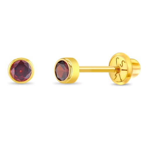 In Season Jewelry 14k Tiny Cubic Zirconia Birthstone Earrings in January at Nordstrom