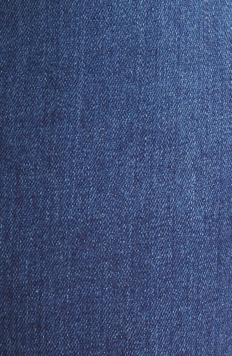 Veronica Beard Katherine Corset High Waist Ankle Skinny Jeans, Alternate, color, 