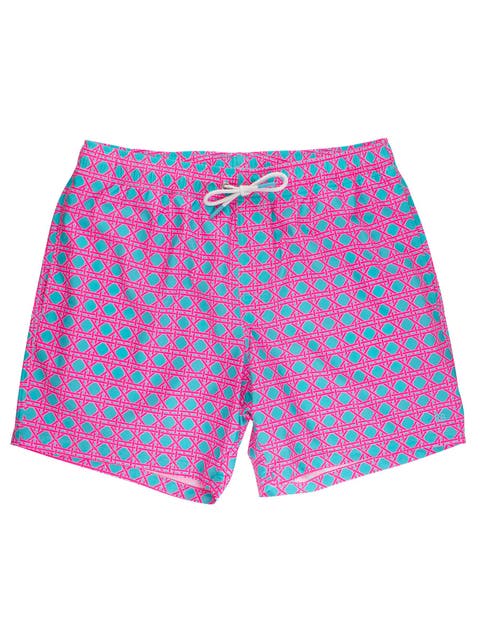 UPF50+ Sun Protected Men's Stretch Swim Trunks