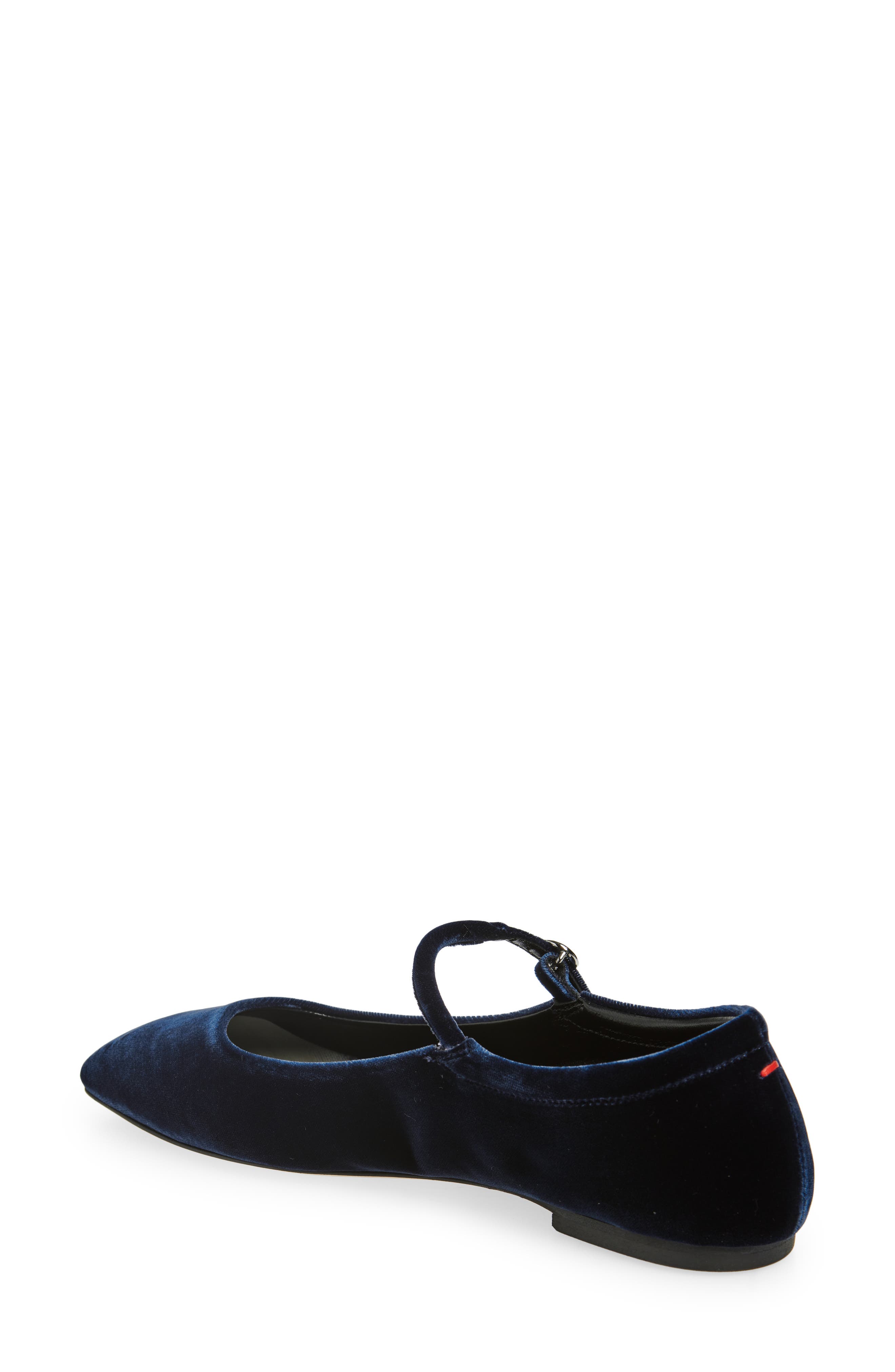 aeyde Uma Mary Jane Flat, Alternate, color, Navy