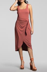WEEKEND LOS ANGELES Aubrielle SideTie Knit Dress