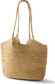 Haven Well Within Raffia Tote