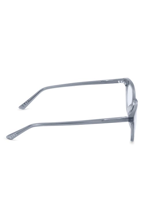 Diff Jade 54mm Cat Eye Optical Glasses In Blue