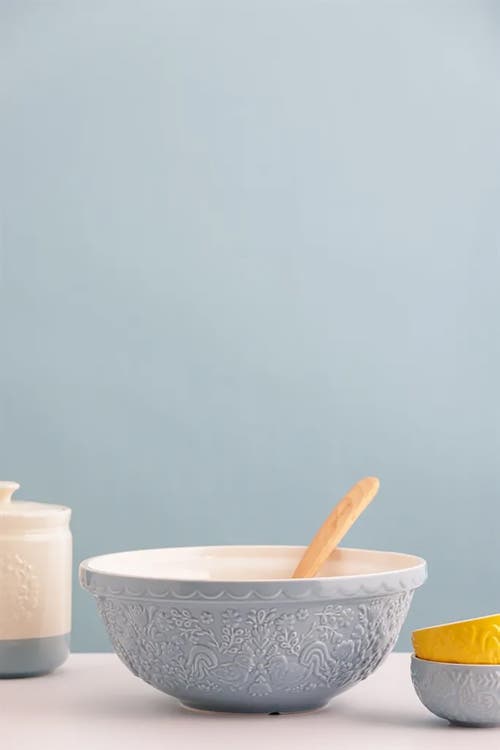 Mason Cash Home To Roost Size 18 Mixing Bowl, 2.85 Quart