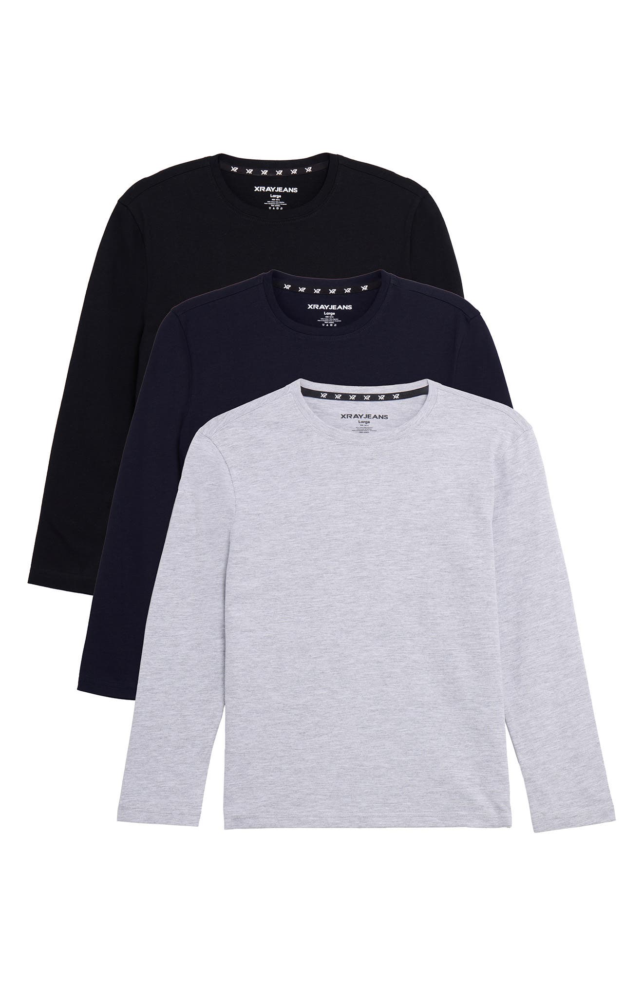 BLACK/ NAVY/ LIGHT GREY