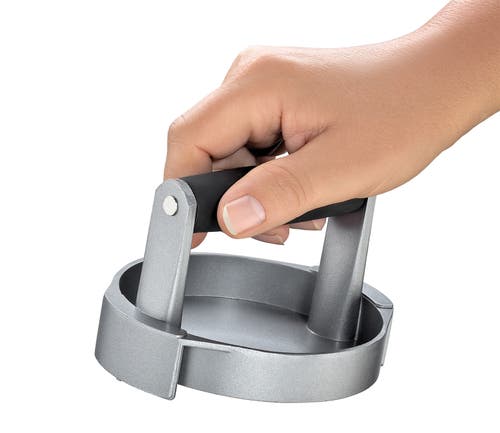 Kuchenprofi Trio Burger Press, Gray In Black