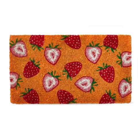 Strawberries Coir Mat Multi Coir Everyday