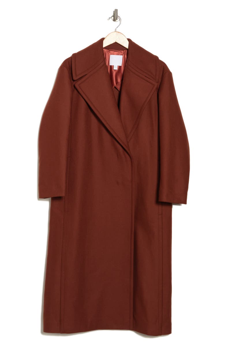 BOSS HUGO BOSS Collary Wool Blend Coat, Alternate, color,