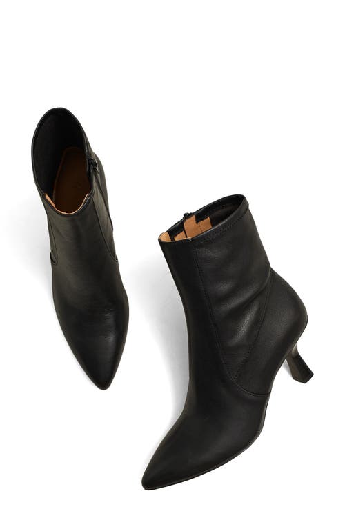 Madewell The Justine Ankle Boot In Black