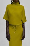 Cult Gaia Azalea Funnel Neck Knit Top